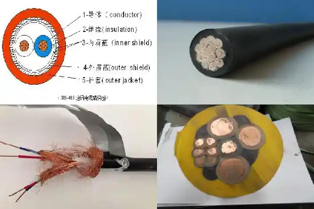 矿用采煤机金属屏蔽橡套软电缆1743555351655