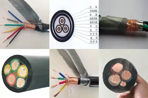 屏蔽柔性拖链电缆1742084010449