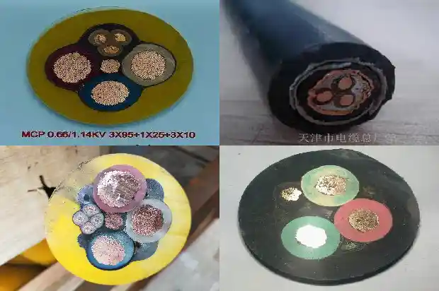 矿用轻型橡套电缆MYQ-4*1.5矿用信号电缆(一)1735350149907