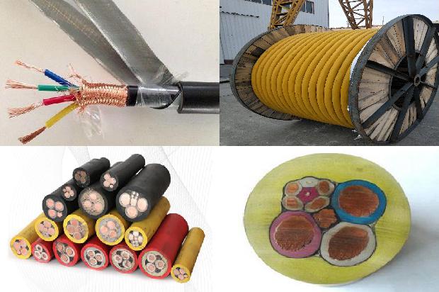 钢丝铠装缠电缆