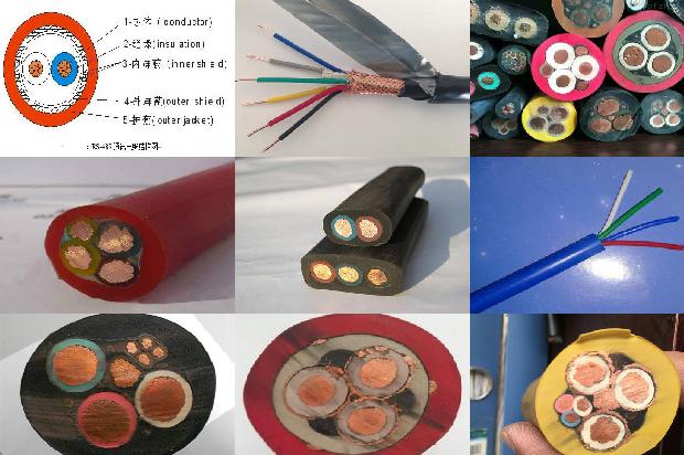 矿用通信七芯拉力电缆MHYBV带插头1705277727275