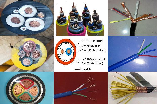 钢丝屏蔽电缆
