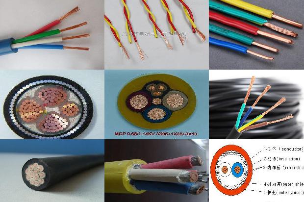 橡套电缆规格型号大全