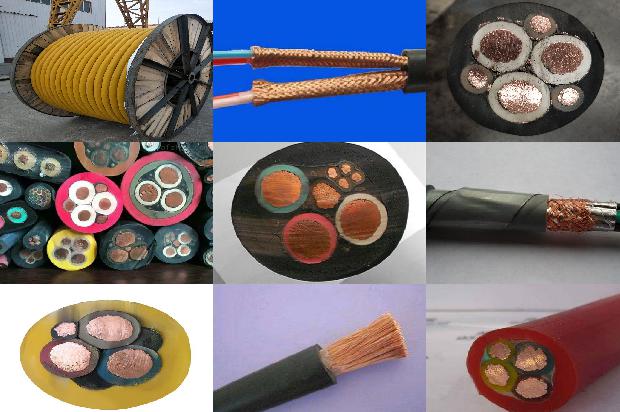 带屏蔽层的电源线