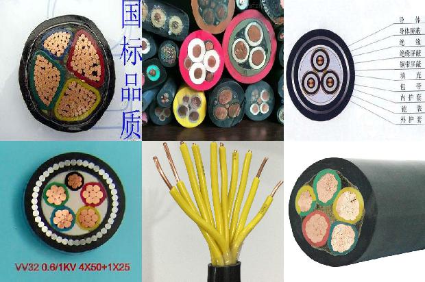 橡胶软电缆型号及规格表