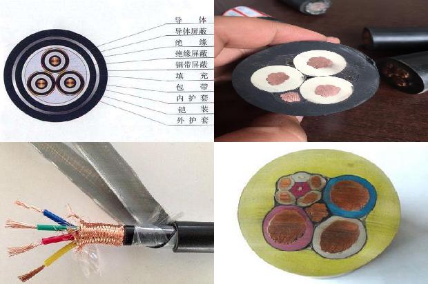 矿用通讯拉力电缆做头