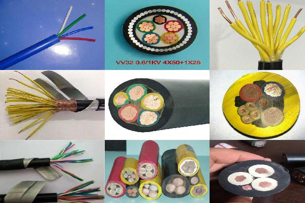 常用电缆型号规格