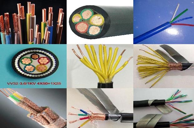 电缆线规格型号表大全
