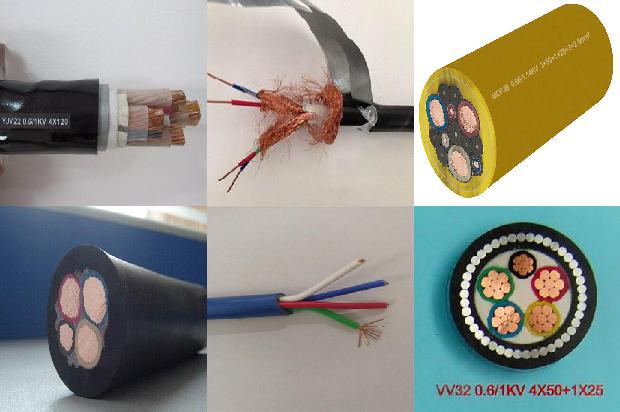 电缆桥架里标准布线