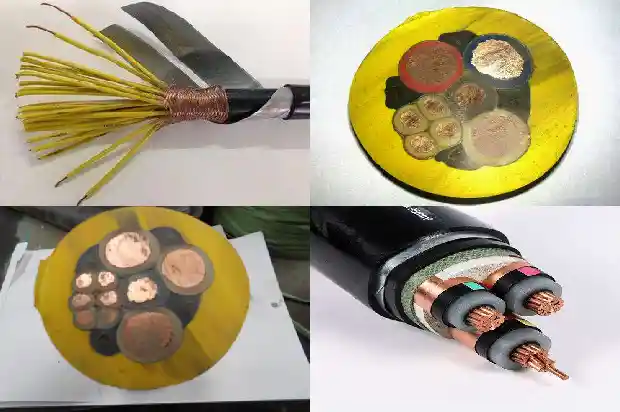 五芯电缆接线1681369159560