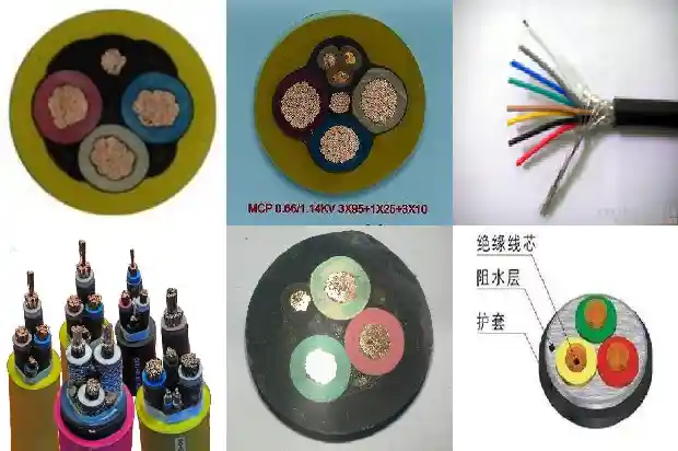 煤矿用采煤机橡套软电缆