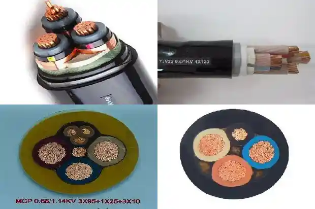 橡套电缆型号规格表