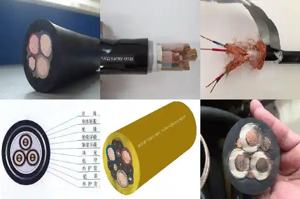 矿用四芯电缆外径规格