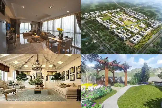 宁波装饰公司-青岛市台东三路步行街室外墙体彩绘的装饰技法分析1682381574877